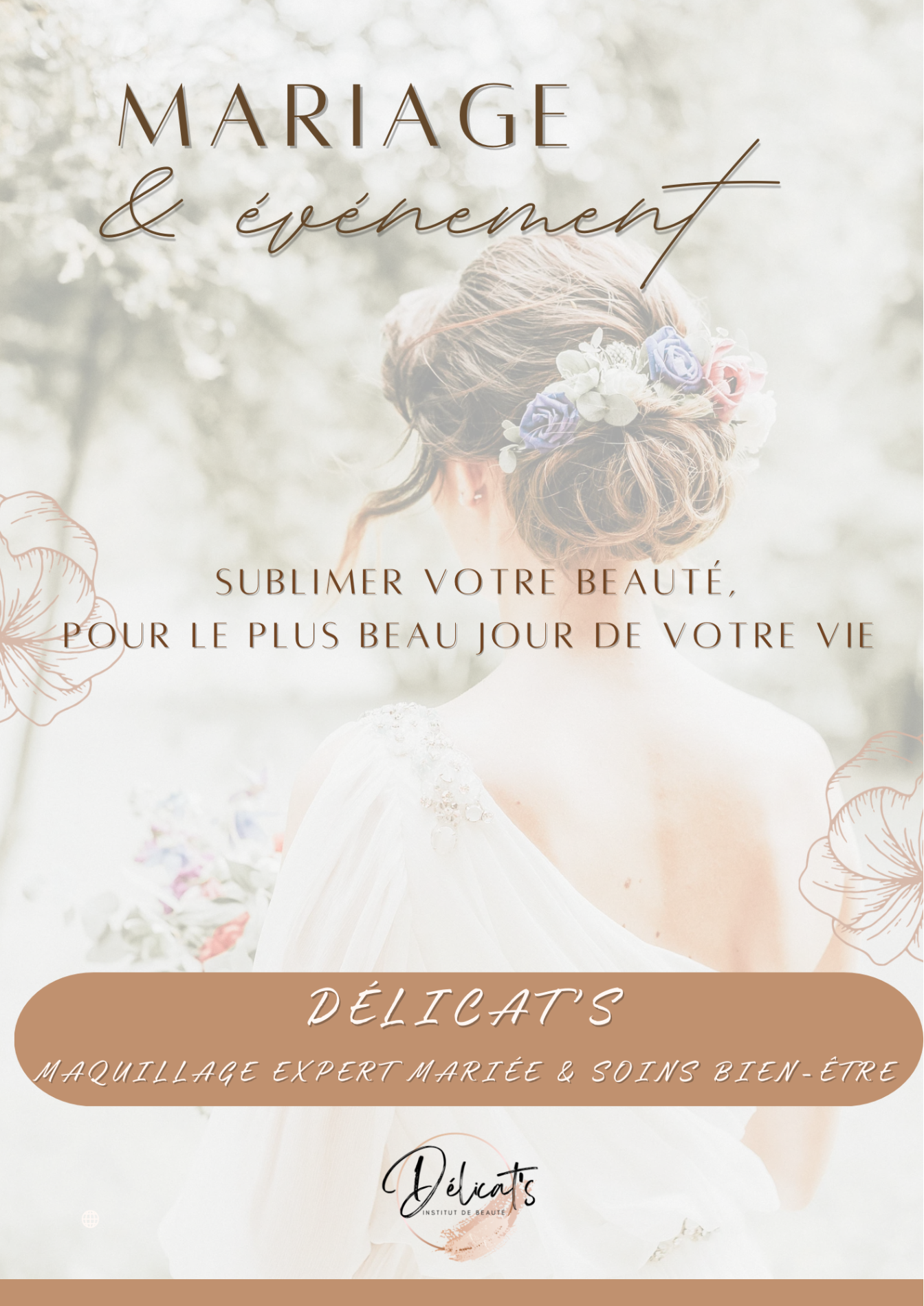 Brochure mariage et &eacute;v&eacute;nement