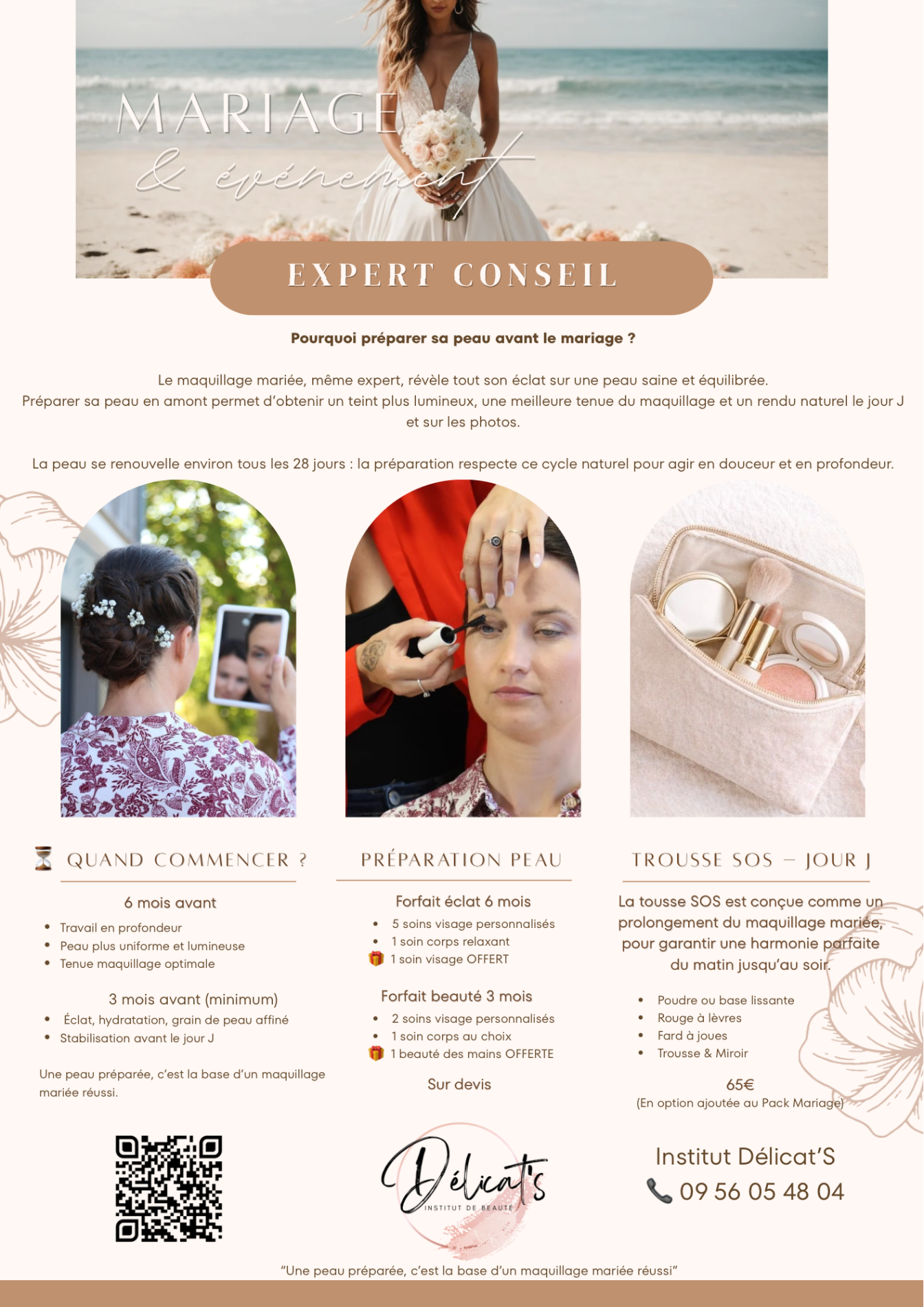 Brochure mariage et &eacute;v&eacute;nement